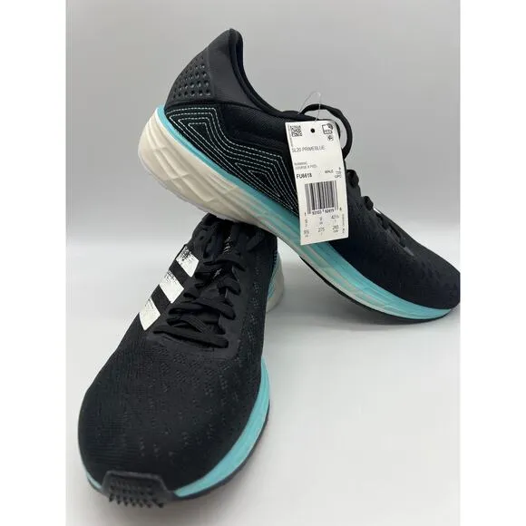 Adidas Men's SL20 Primeblue Black Blue Running Shoes FU6618 Size 9.5 NWT
