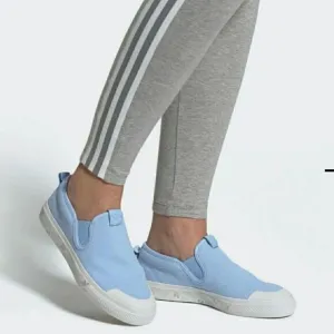 ADIDAS Nizza Slip-On Shoes Glow Blue