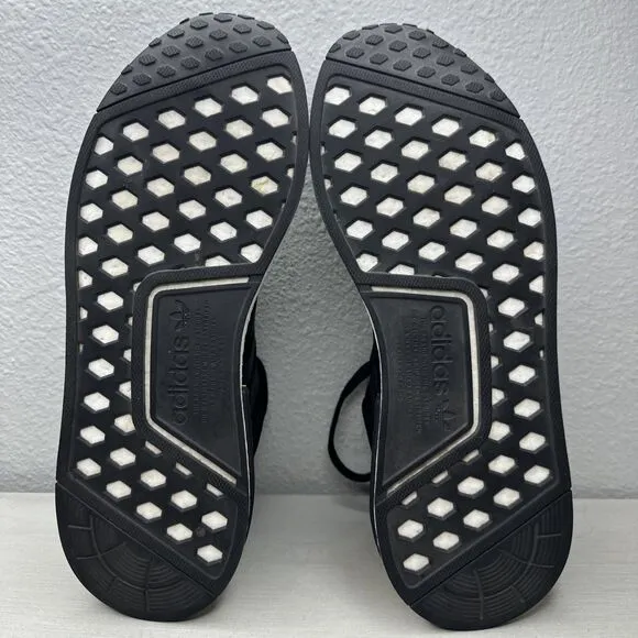 Adidas NMD R1 'Black Solar' Boost Athletic Running Shoes