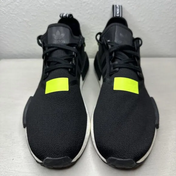 Adidas NMD R1 'Black Solar' Boost Athletic Running Shoes