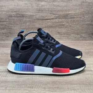 Adidas NMD R1 Gradient Men's Size 8.5 Black Running Shoes (FW4365)