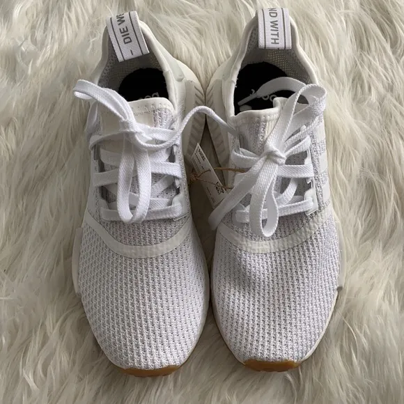 Adidas | NMD_R1 White Sneakers