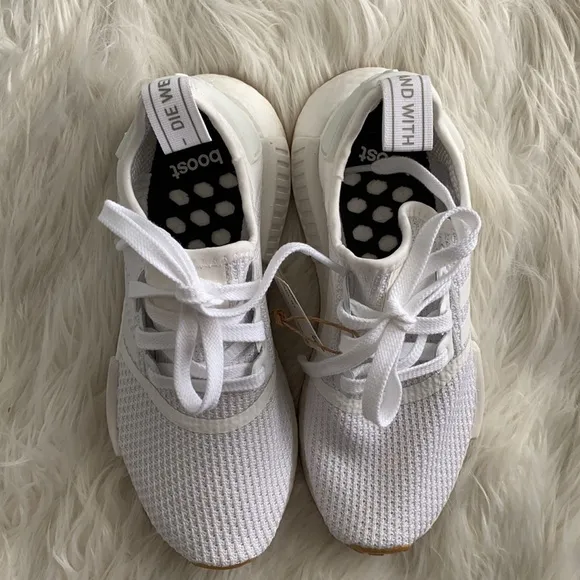 Adidas | NMD_R1 White Sneakers