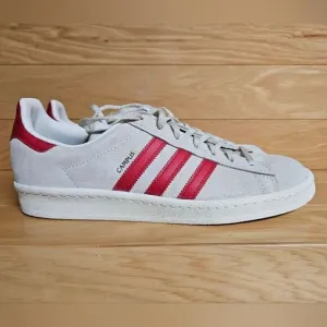 Adidas Originals Campus 80s Low Mens Casual Shoes White Red GY4580