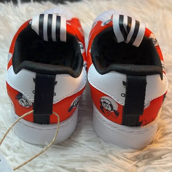 🌟adidas Originals Disney Superstar 360 X C Slip On Mickey Mouse Shoes - 7.5