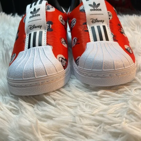 🌟adidas Originals Disney Superstar 360 X C Slip On Mickey Mouse Shoes - 7.5