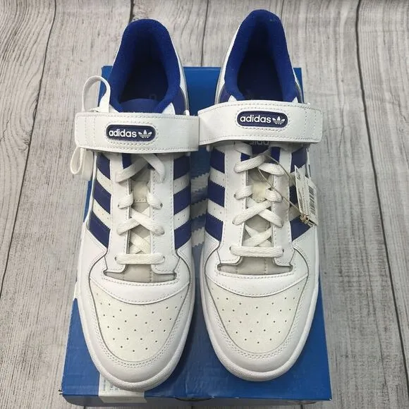 Adidas‎ Originals Men’s Forum Low White Blue Size 12