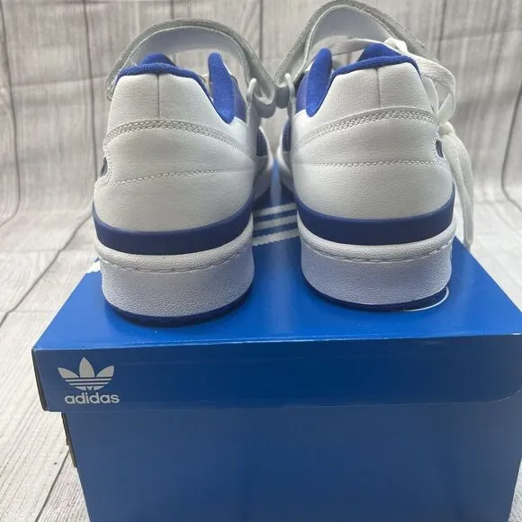 Adidas‎ Originals Men’s Forum Low White Blue Size 12