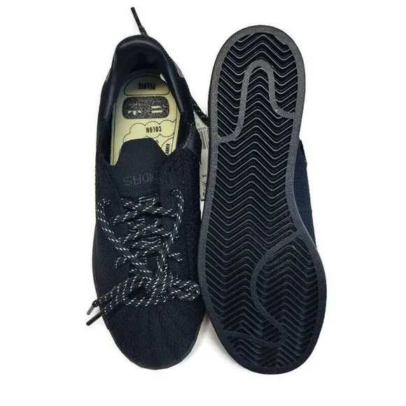 Adidas Originals Mens Sz 5 PW Pharrell Williams Superstar Sneakers Black GX2482