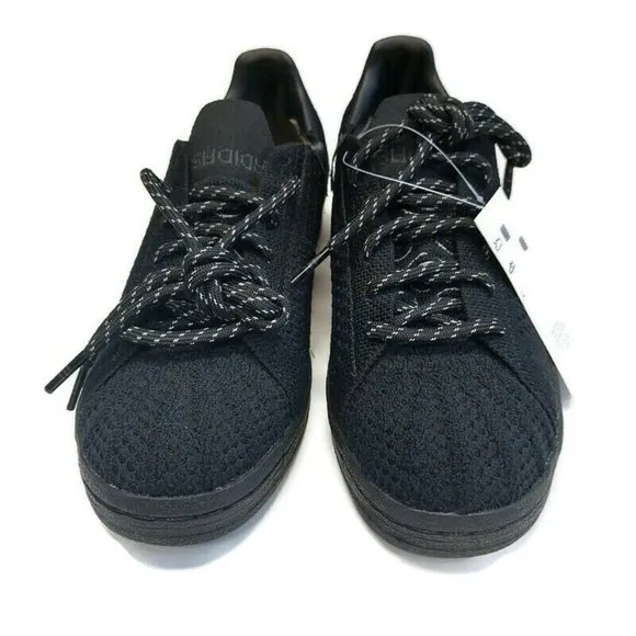Adidas Originals Mens Sz 5 PW Pharrell Williams Superstar Sneakers Black GX2482