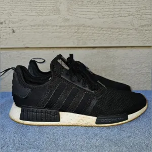 Adidas Originals NMD R1 Core Black Gum Atheltic Sneakers Men's Size:13 (B42200)