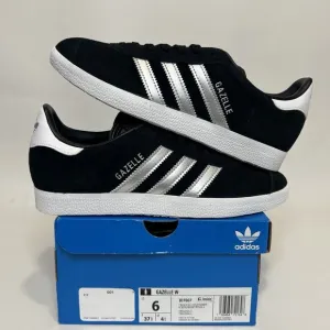Adidas Originals Shoes Gazelle “Black/Silver Metallic” 2024