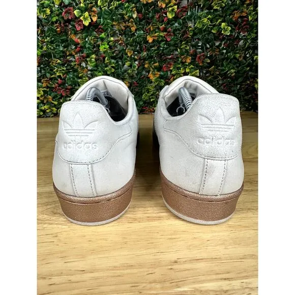 Adidas Originals Superstar Cream Aerodescent Gold Sneakers Shoes BB8117‎ Mens 13