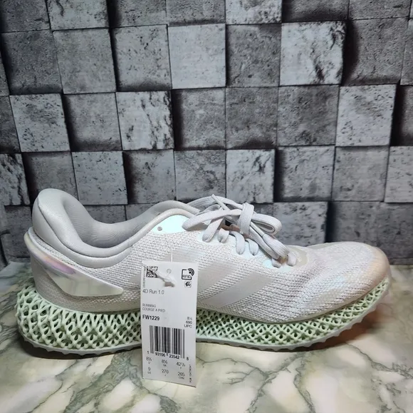 Adidas parley X 4D Run 1.0 LTD White Men's Size 9 Women's 10 Unisex Running shoe