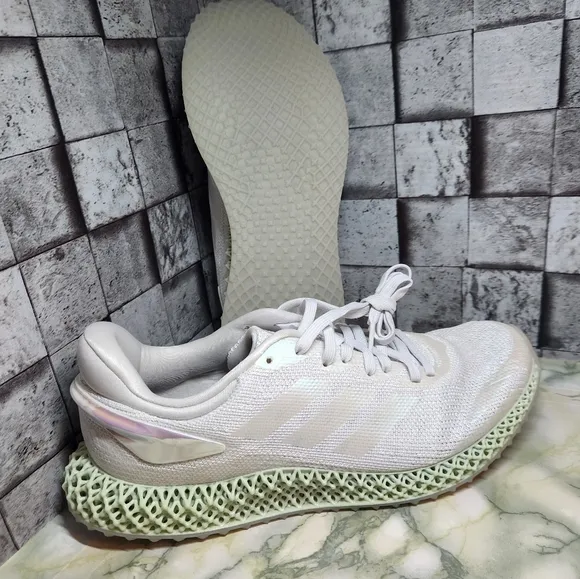 Adidas parley X 4D Run 1.0 LTD White Men's Size 9 Women's 10 Unisex Running shoe