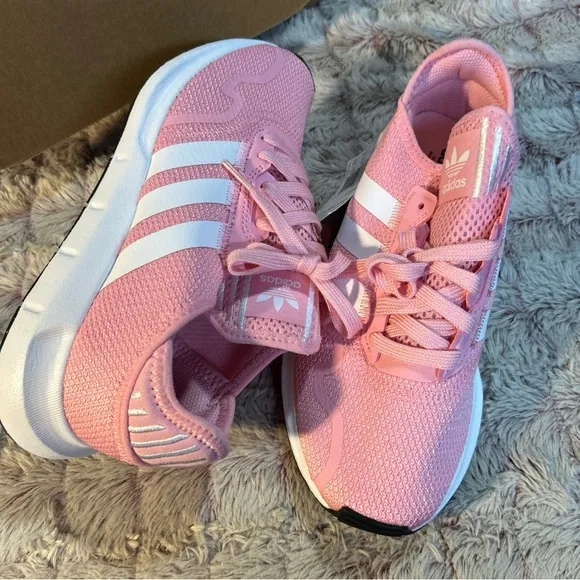 Adidas Pink Swift Run Sneakers size 6
