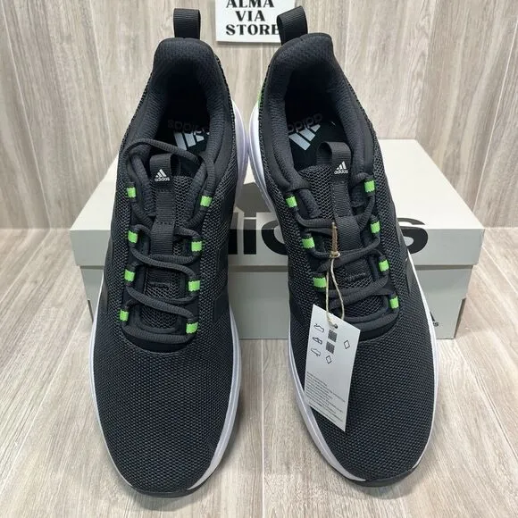Adidas Racer TR23 Running Shoes Dark Grey Green ID3054 Men’s Sz 12