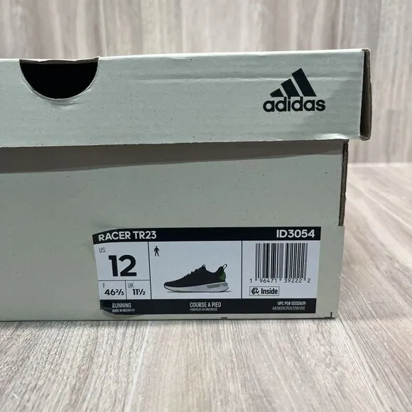 Adidas Racer TR23 Running Shoes Dark Grey Green ID3054 Men’s Sz 12