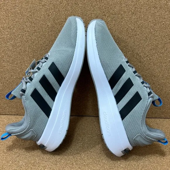 Adidas Racer TR23 Sneaker Running Shoes Men's Size 8.5 Solid Grey Carbon Blue