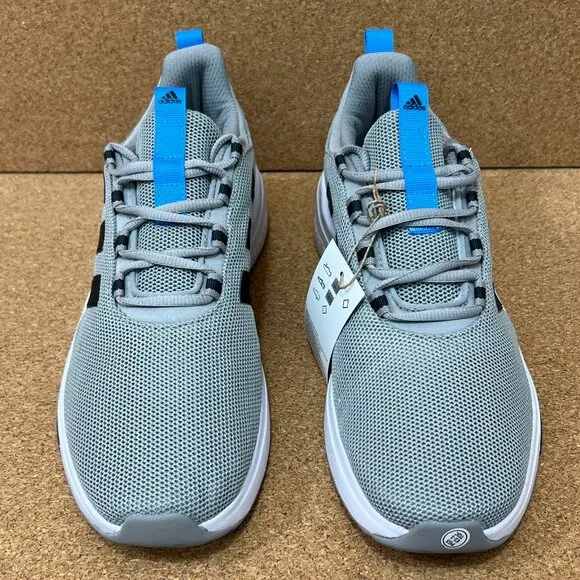 Adidas Racer TR23 Sneaker Running Shoes Men's Size 8.5 Solid Grey Carbon Blue