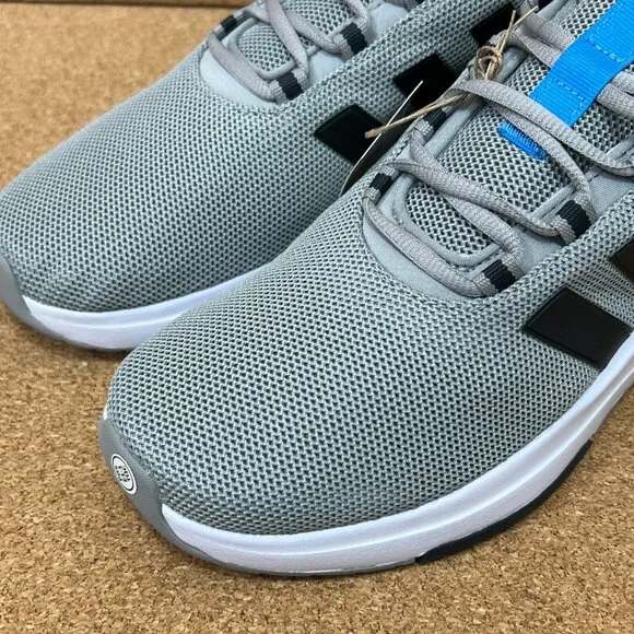 Adidas Racer TR23 Sneaker Running Shoes Men's Size 8.5 Solid Grey Carbon Blue