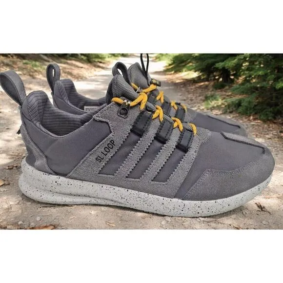Adidas SL Loop Runner TR Low Top Running Shoes Gray Mens Size 13 Fast Ship
