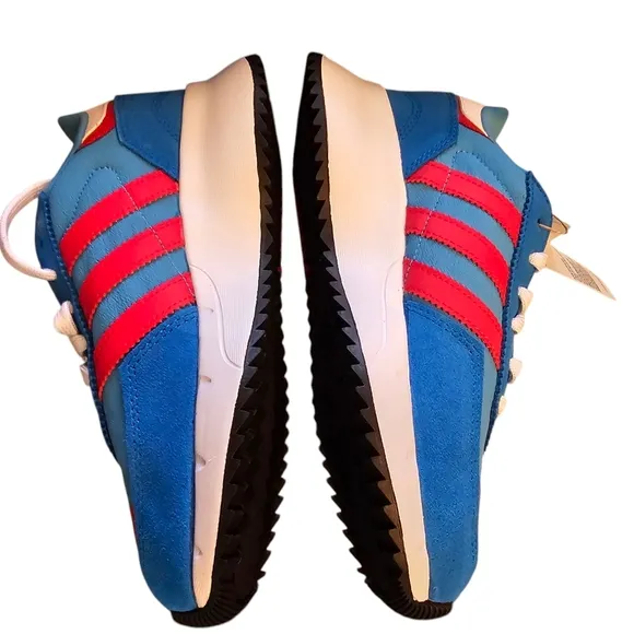 Adidas Sneakers Adidas Retropy F2 J Shoes Blue Red White Unisex Big Kids Size 4