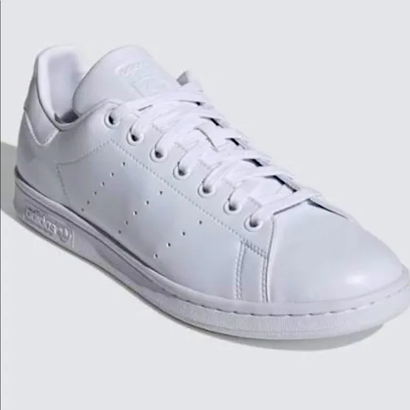 Adidas Stan Smith All White Men Sneakers!