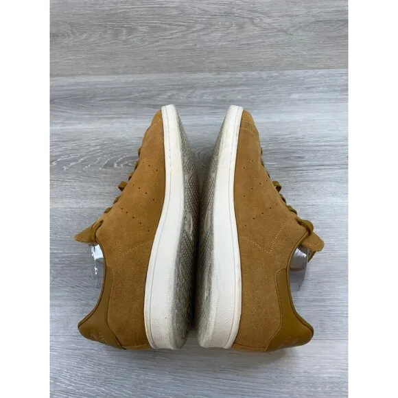Adidas Stan Smith IF8048 Men's US 14 Brown Suede Leather Athletic Sneaker Shoes