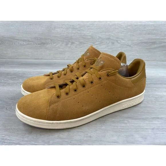 Adidas Stan Smith IF8048 Men's US 14 Brown Suede Leather Athletic Sneaker Shoes