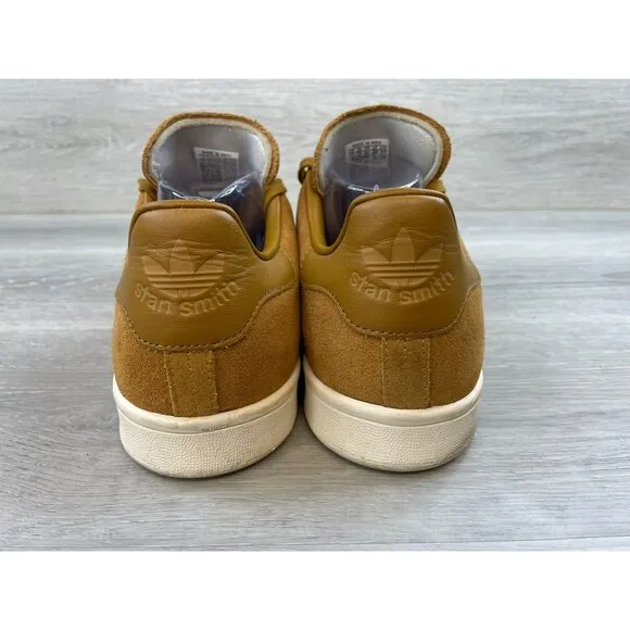 Adidas Stan Smith IF8048 Men's US 14 Brown Suede Leather Athletic Sneaker Shoes