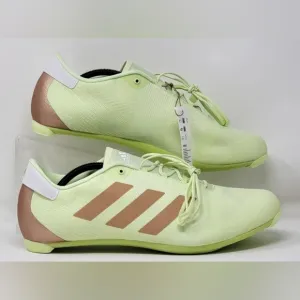 Adidas The Road Cycling Shoes Unisex Lime Pulse Green Gold Unisex Size Multi New