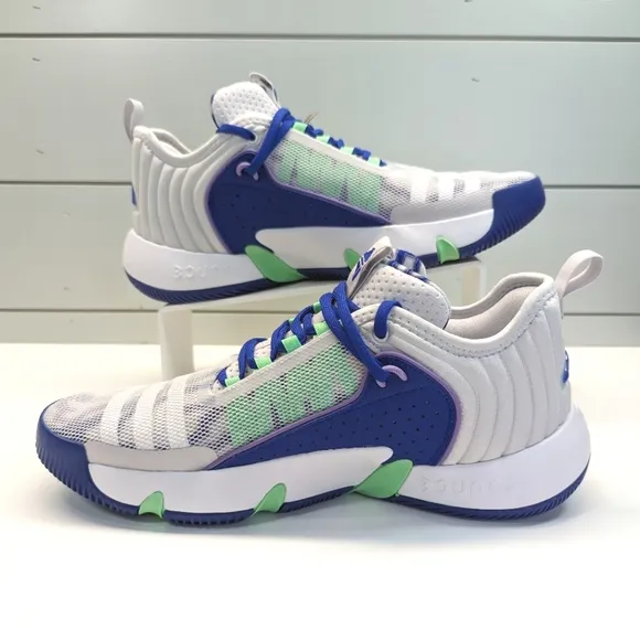 Adidas Trae Unlimited Dash Grey Lucid Blue HQ1019 Basketball Sneakers Men's 11