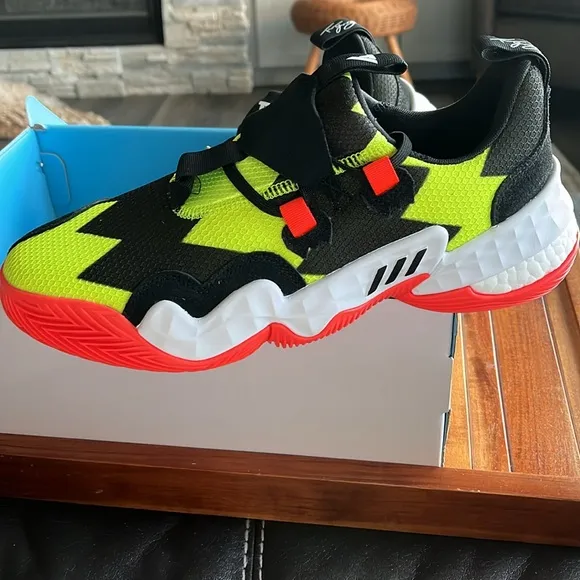 Adidas Trae Young 1 Atlanta Home of So So  Deaf Recordings Basketball Sneakers.