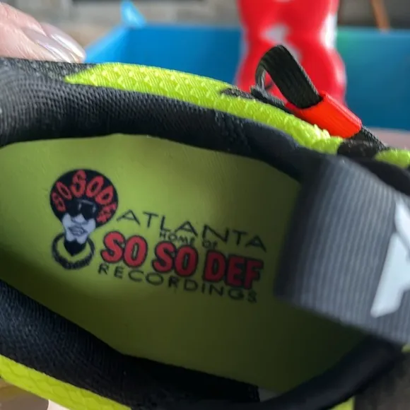 Adidas Trae Young 1 Atlanta Home of So So  Deaf Recordings Basketball Sneakers.