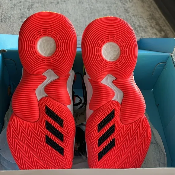 Adidas Trae Young 1 Atlanta Home of So So  Deaf Recordings Basketball Sneakers.