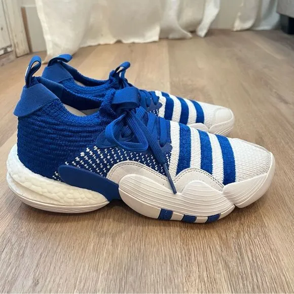 Adidas Trae Young 2.0 H03839 Basketball Sneakers in Royal Blue size 7