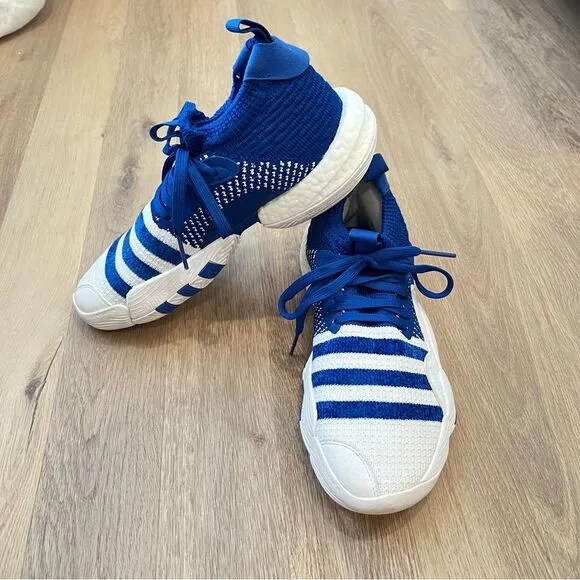 Adidas Trae Young 2.0 H03839 Basketball Sneakers in Royal Blue size 7