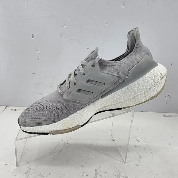 Adidas Ultra Boost 22 Grey White Running Sneakers Shoes GX5460 Men’s Size 9