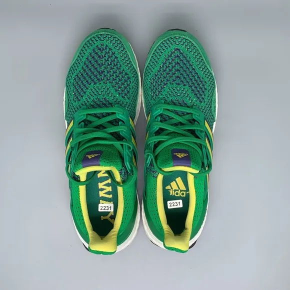 Adidas UltraBoost 1.0 DNA Might Ducks Running Shoes Men's Sz 8.5 Women's Sz 9.5