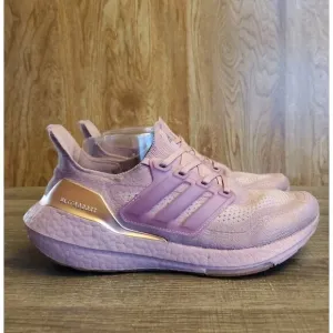 Adidas UltraBoost 21 Running Shoes Womens Size 8 Purple