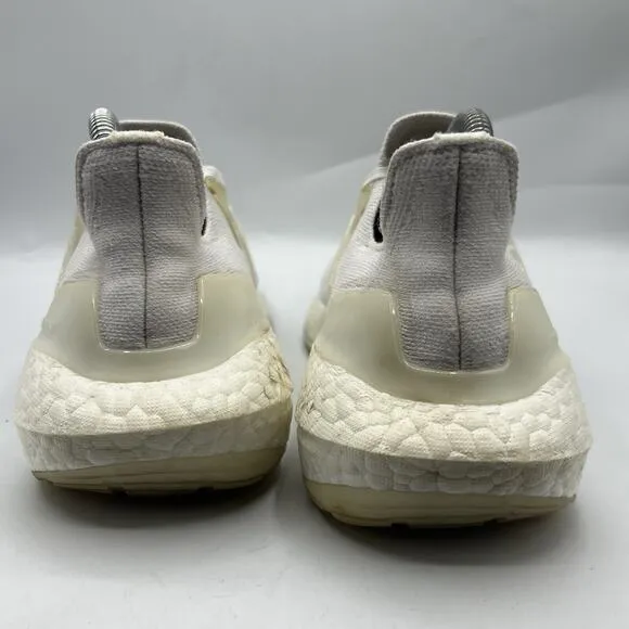 Adidas Ultraboost 22 Mens Size 7.5 Triple White Running Sneakers Shoes GX5459