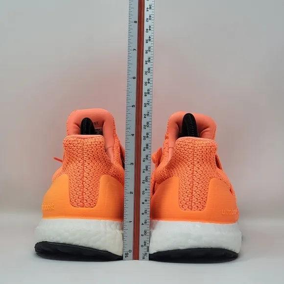 Adidas UltraBoost Clima DNA Orange White Running Shoes Mens Size 8 S42542 New