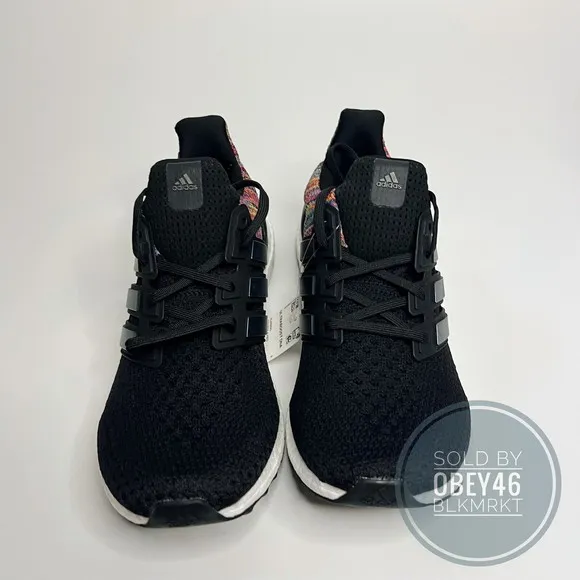 Adidas Ultraboost DNA Core Black Metallic Running Shoes  FZ3807 Size 8.5