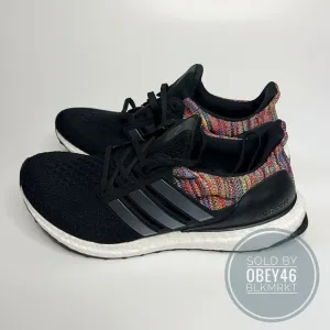 Adidas Ultraboost DNA Core Black Metallic Running Shoes  FZ3807 Size 8.5