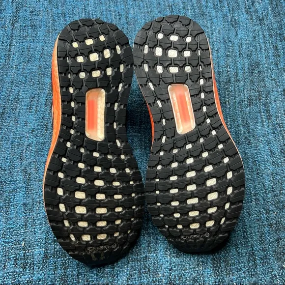 Adidas Ultraboost PB Running Shoes in Core Black Orange