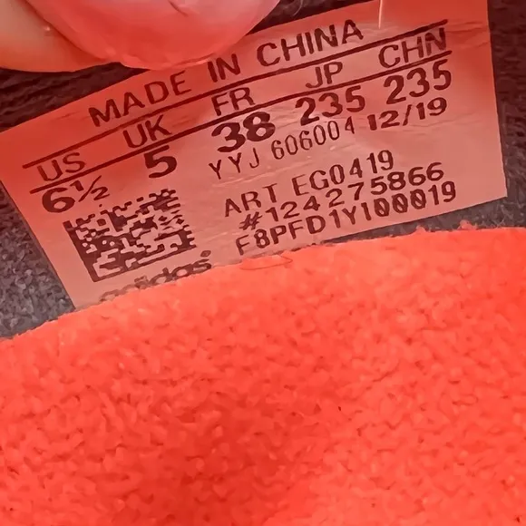 Adidas Ultraboost PB Running Shoes in Core Black Orange