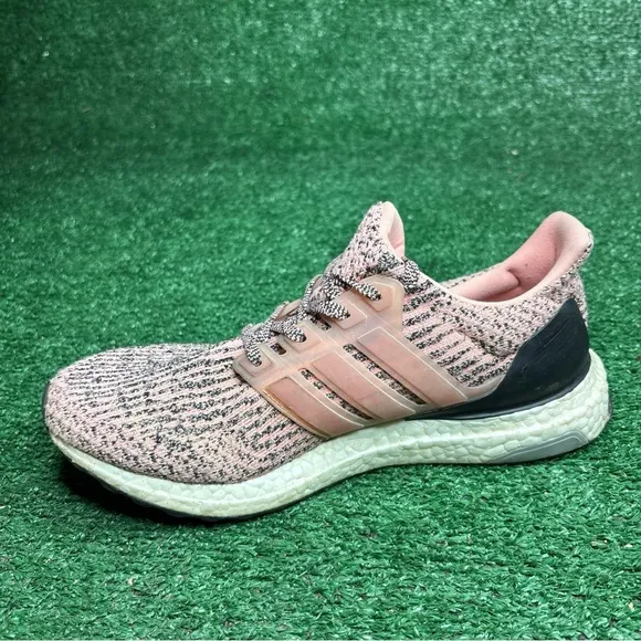 Adidas UltraBoost Womens Pink Running Shoes Sneakers Size 8.5