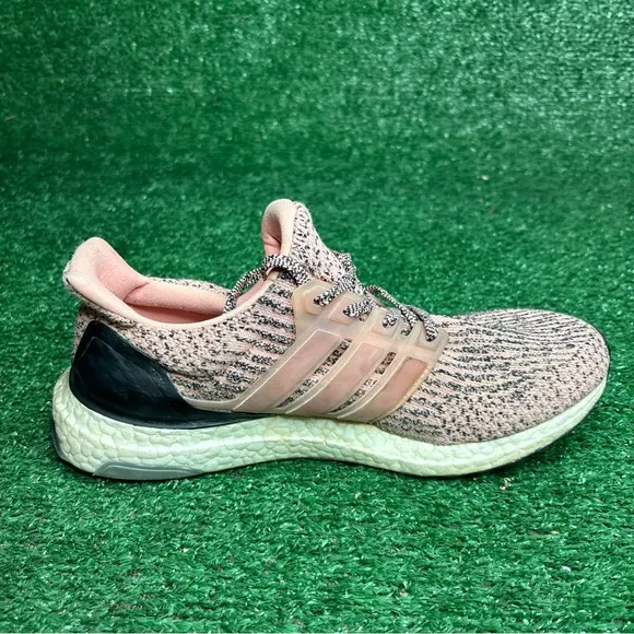 Adidas UltraBoost Womens Pink Running Shoes Sneakers Size 8.5