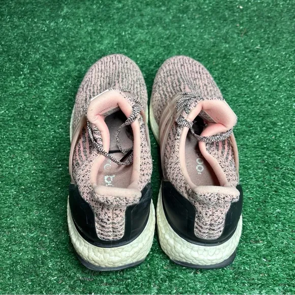 Adidas UltraBoost Womens Pink Running Shoes Sneakers Size 8.5